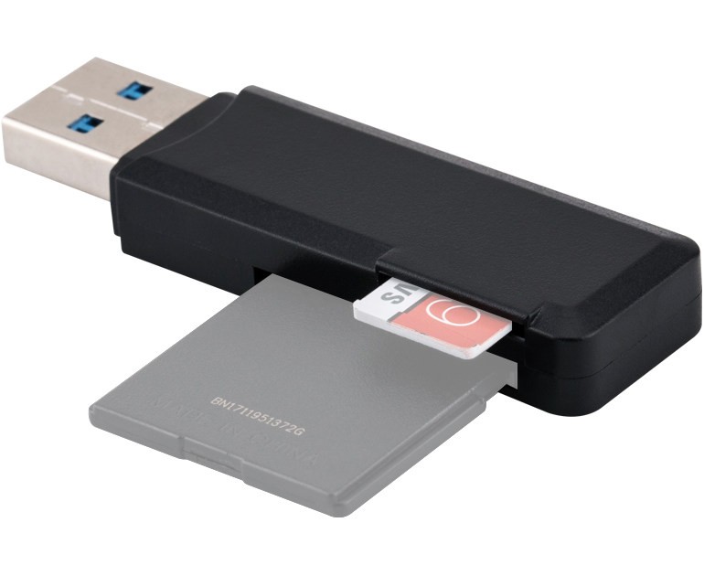 Картридер для SD и MicroSD карт памяти USB 3.0 5Gbps