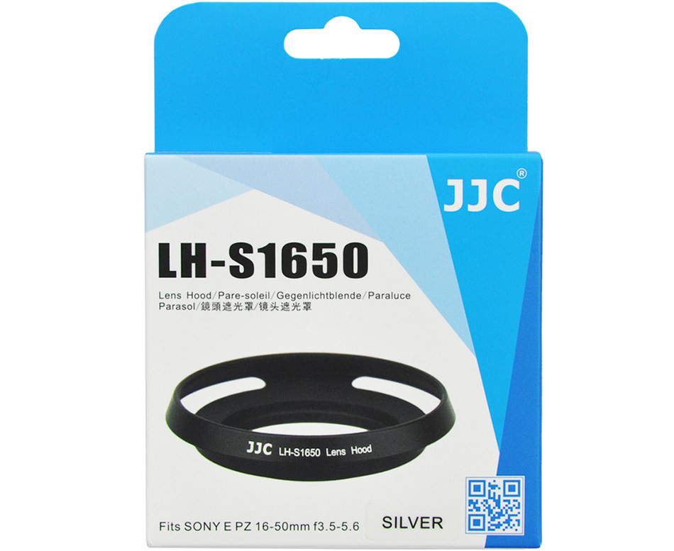 Бленда JJC LH-S1650 (для Sony SELP1650 и др.) серебристая