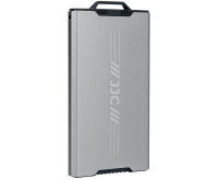 Чехол для SD / microSD карт памяти и nano SIM с micro SIM адаптером, инструментом для площадок и мини линейкой (серый цвет)