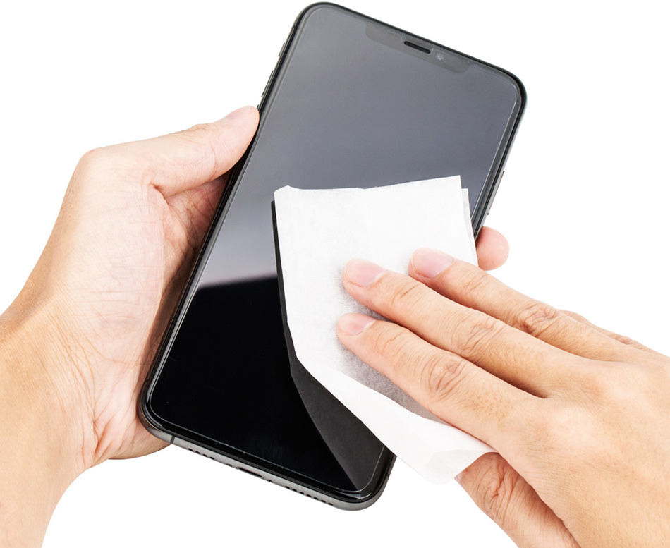 Влажные чистящие салфетки для оптических поверхностей (10 шт / 15x12 см)