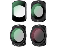 Четыре светофильтра для DJI Osmo Pocket 3 (CPL, NDV2-32, NDV64-1000, Black Mist 1/4)