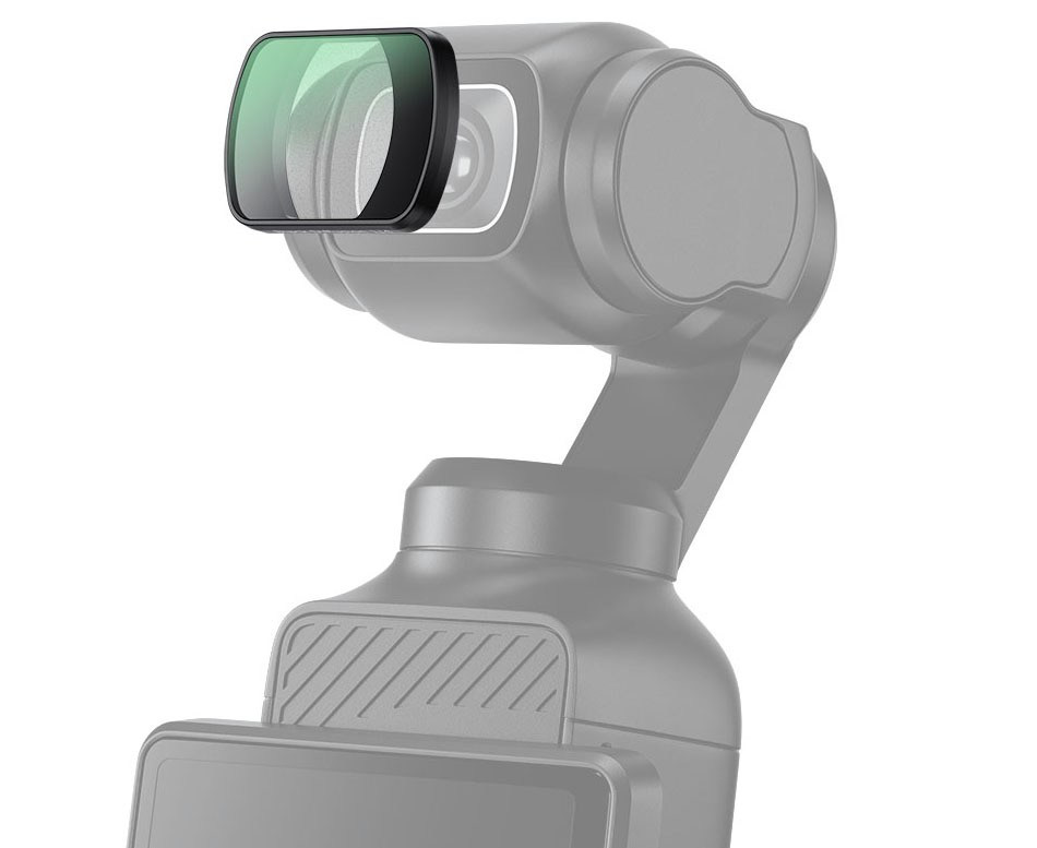 Четыре светофильтра для DJI Osmo Pocket 3 (CPL, NDV2-32, NDV64-1000, Black Mist 1/4)