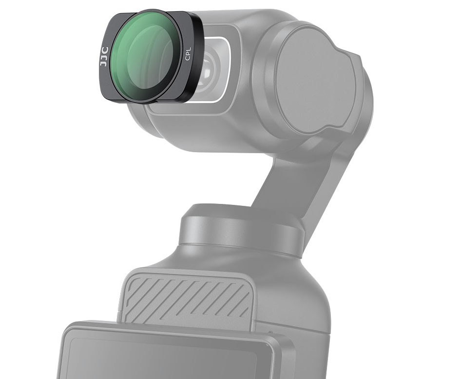 Четыре светофильтра для DJI Osmo Pocket 3 (CPL, NDV2-32, NDV64-1000, Black Mist 1/4)