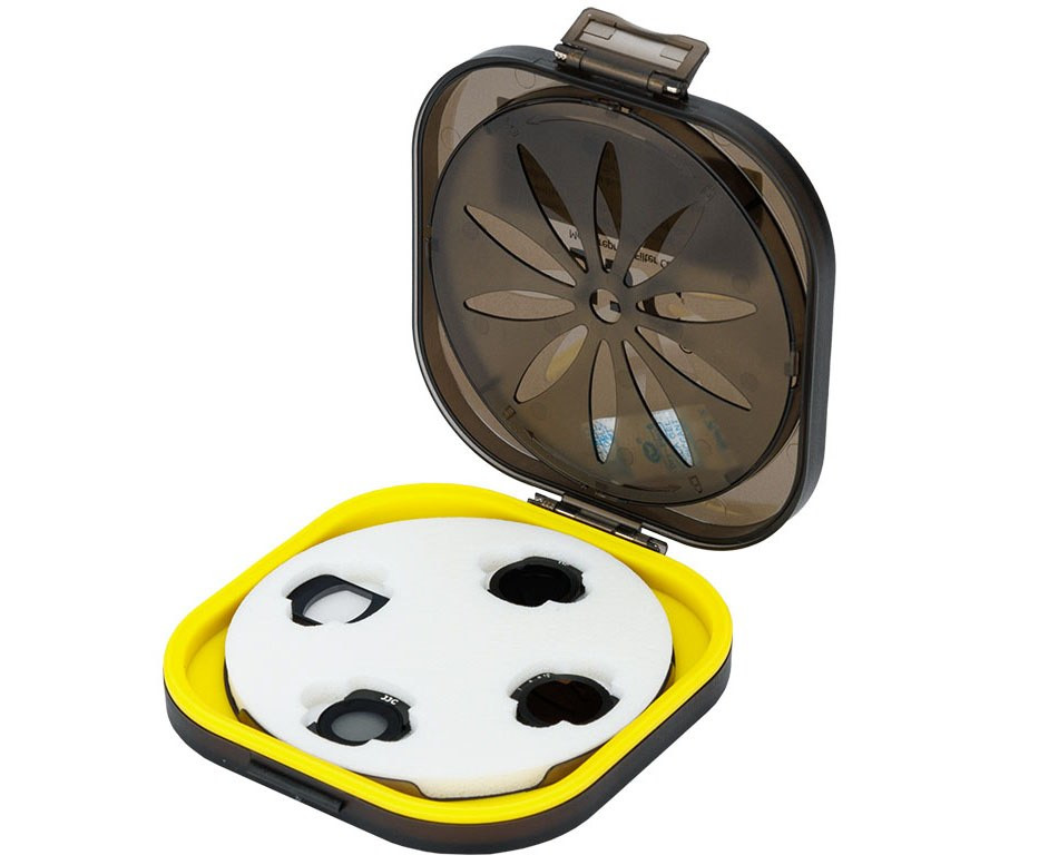 Четыре светофильтра для DJI Osmo Pocket 3 (CPL, NDV2-32, NDV64-1000, Black Mist 1/4)