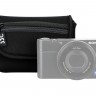 Чехол для компактной камеры с двумя карманами (черный)