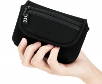 Чехол для компактной камеры с двумя карманами (черный)