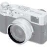 Переходное кольцо для Fujifilm X100VI и X100V на 49 мм (AR-X100) серебристый цвет