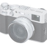 Переходное кольцо для Fujifilm X100VI и X100V на 49 мм (AR-X100) серебристый цвет