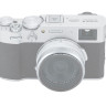 Переходное кольцо для Fujifilm X100VI и X100V на 49 мм (AR-X100) серебристый цвет