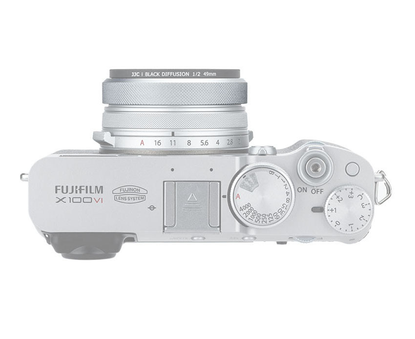 Переходное кольцо для Fujifilm X100VI и X100V на 49 мм (AR-X100) серебристый цвет