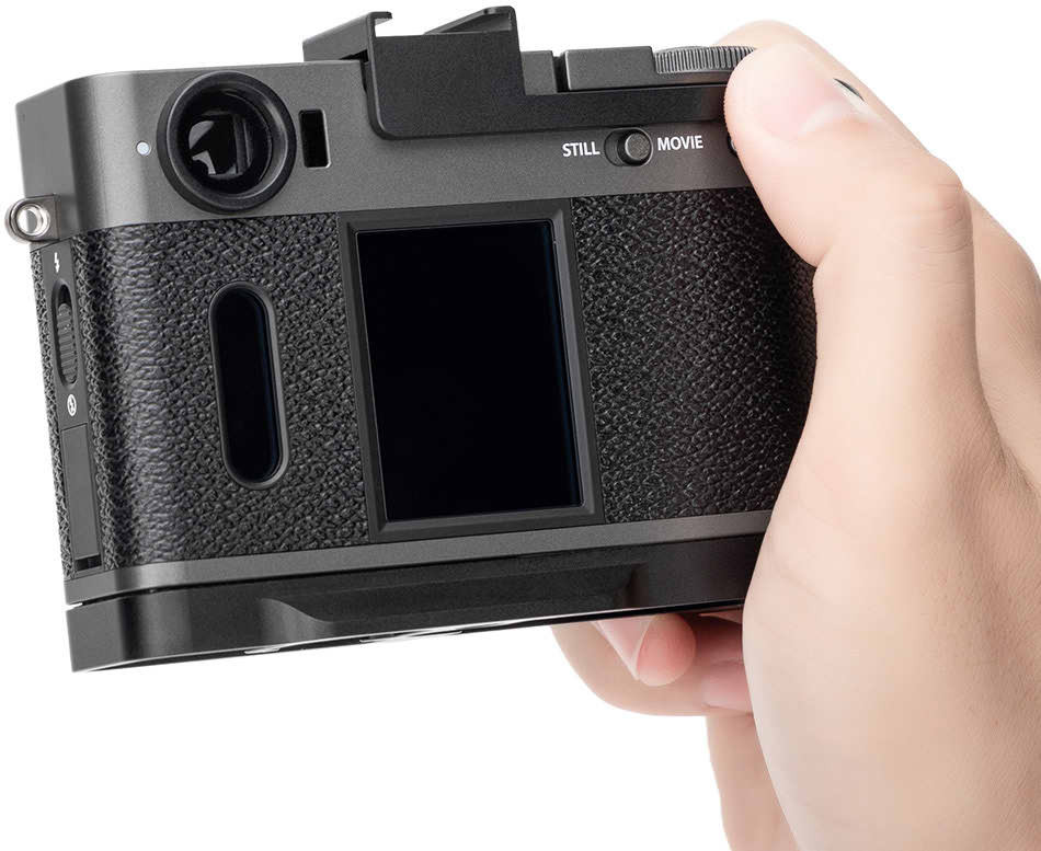 Дополнительный хват для Fujifilm X Half (чёрный цвет)