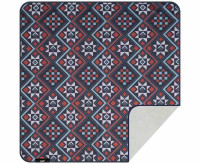 Мягкий защитный чехол конверт для камеры, объектива, планшета, игровой консоли 50x50 см (этнический узор)