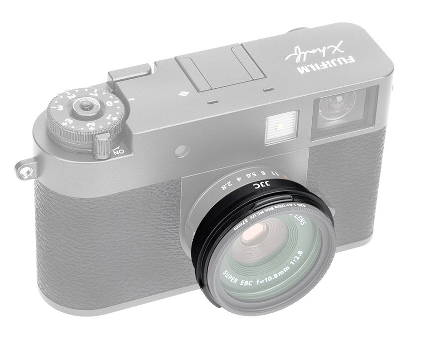 Бленда JJC LH-JXHALF BLACK для Fujifilm X half с адаптером (чёрный цвет)