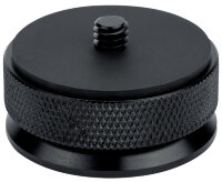 Адаптер с наружной резьбой 1/4-20 во внутреннюю резьбу 3/8-16 с креплением Arca-Swiss