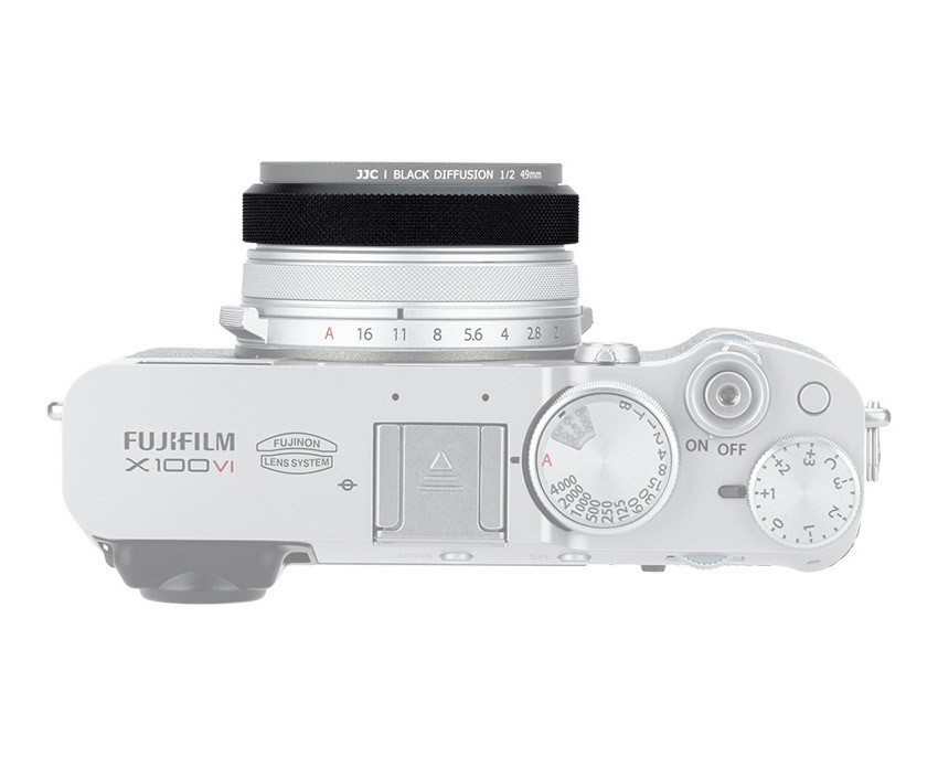 Переходное кольцо для Fujifilm X100VI и X100V на 49 мм (AR-X100) чёрный цвет
