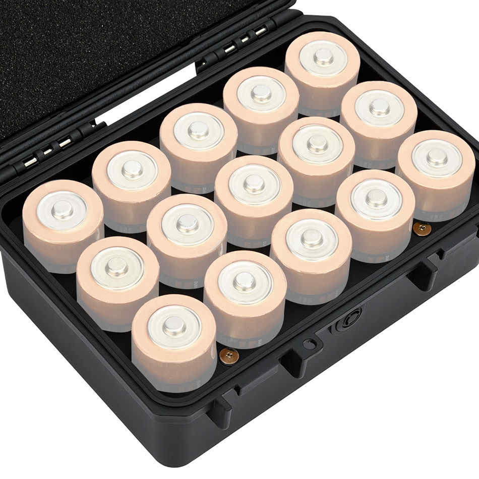 Защитный бокс на пятнадцать батареек LR20 / AM1 (D)