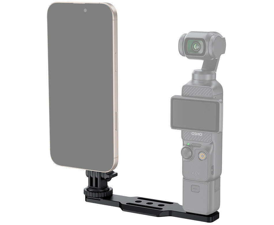 Расширительная рейка для DJI Osmo Pocket 4 / 4P / 3 с MagSafe и холодным башмаком