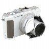 Автоматическая крышка защитная для фотокамеры Panasonic DMC-LX7 / Leica D-LUX 6 серебристого цвета