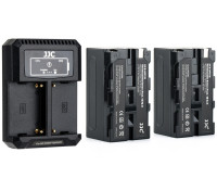 Комплект 2 аккумулятора Sony NP-F750 / NP-F770 + QC 3.0 зарядное устройство