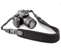 Неопреновый ремень для зеркальной и беззеркальной камеры с быстроразъемными зажимами