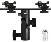 Держатель двух накамерных вспышек и зонта с универсальным креплением 1/4 и 3/8