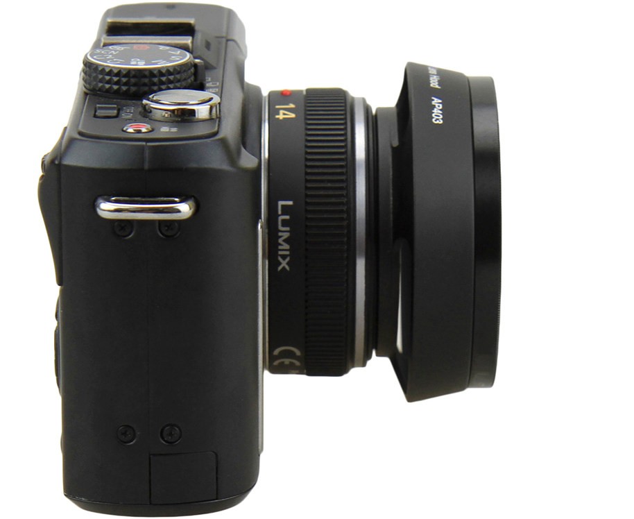 Бленда JJC LH-46GFII 46 мм для объективов Panasonic Lumix 14mm f/2.5 / Lumix G 20mm f/1.7 и др.