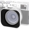 Бленда JJC LH-JX100FII Silver для камеры Fujifilm X100F серебристая с крышкой