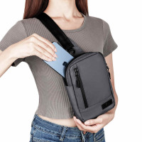 Сумка кроссбоди (серый цвет)