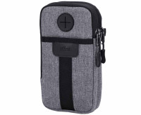 Сумка-чехол для смартфона и аккумулятора Apple Vision Pro (серый цвет)