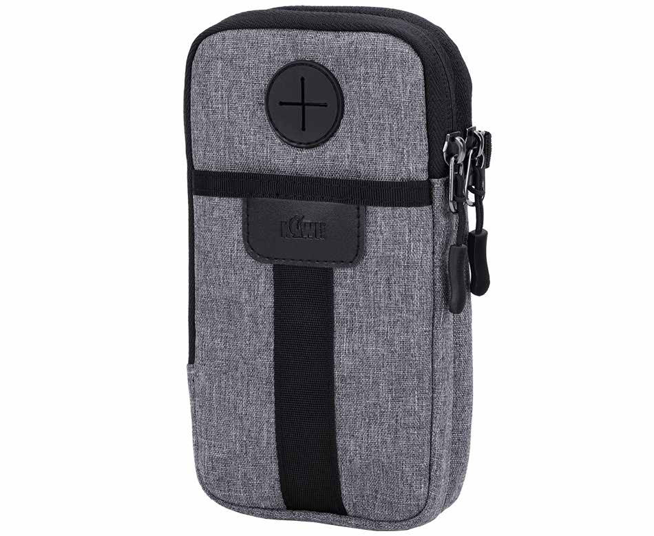 Сумка-чехол для смартфона и аккумулятора Apple Vision Pro (серый цвет)