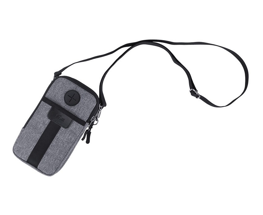 Сумка-чехол для смартфона и аккумулятора Apple Vision Pro (серый цвет) Сумка-чехол для смартфона и аккумулятора Apple Vision Pro (серый цвет)