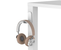 Вешалка для наушников складная (белый цвет)