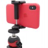 Гибкий штатив с шаровой головой и креплениями для смартфона и GoPro (нагрузка 1.5 кг)