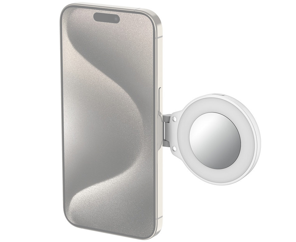 MagSafe кольцевой свет на смартфон (белый цвет)