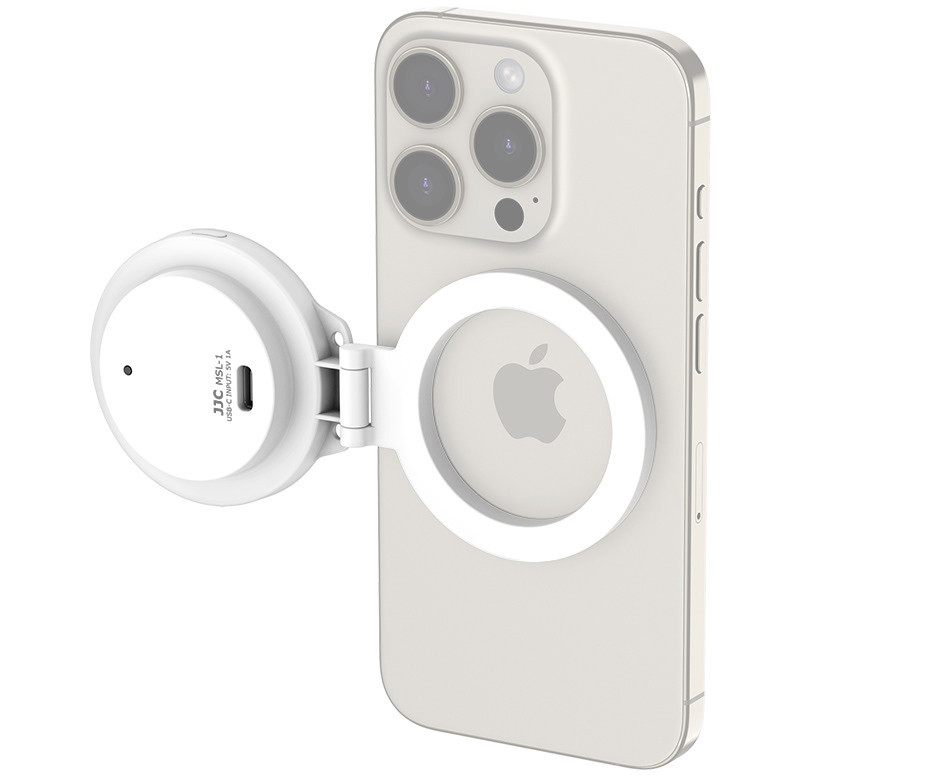 MagSafe кольцевой свет на смартфон (белый цвет)