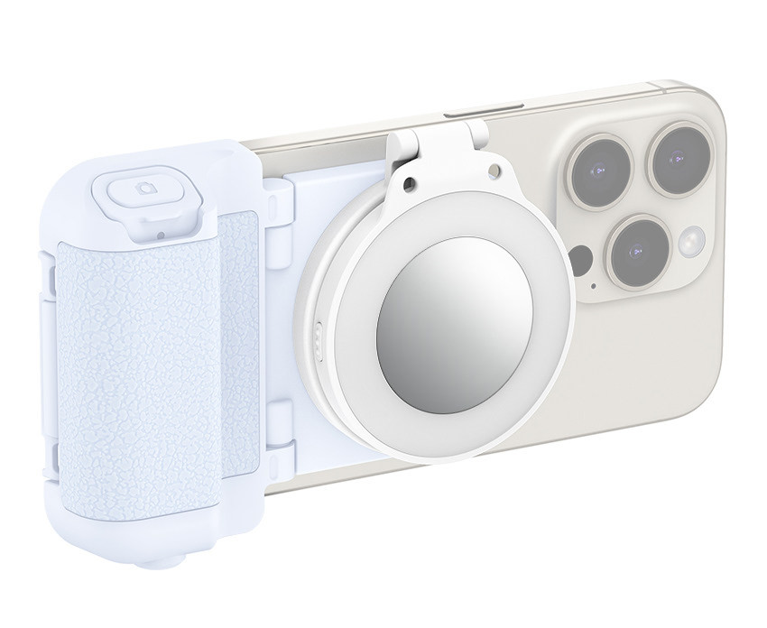 MagSafe кольцевой свет на смартфон (белый цвет)