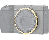 Декоративное кольцо для объектива Ricoh GR III (золотистое)