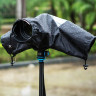 Дождевая накидка для небольших фотокамер, чёрный цвет