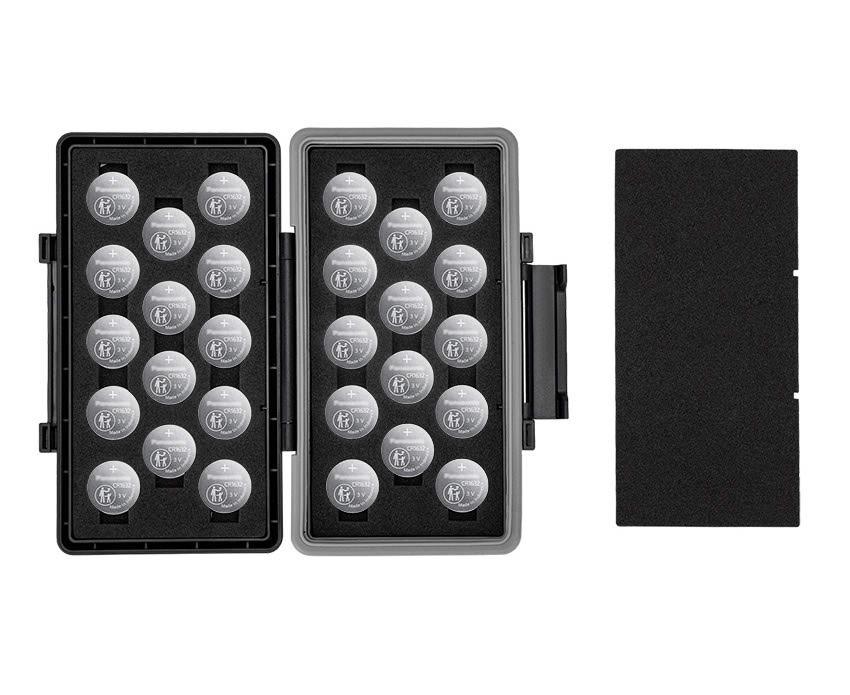 Защитный бокс на 28 батареек CR1632 / CR1620 / CR1616