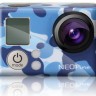 Защитная пленка для камер GoPro 3 / 3+ (синий хаки)