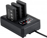 Зарядное устройство для трёх аккумуляторов Sony NP-BX1