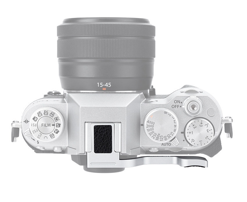 Дополнительный хват для Fujifilm X-T50 (серебристый)