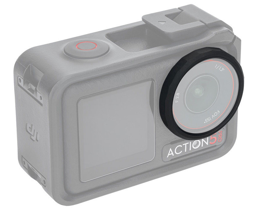 Защитное силиконовое кольцо для объектива DJI Osmo Action 5 Pro / 4 / 3 (5 штук)