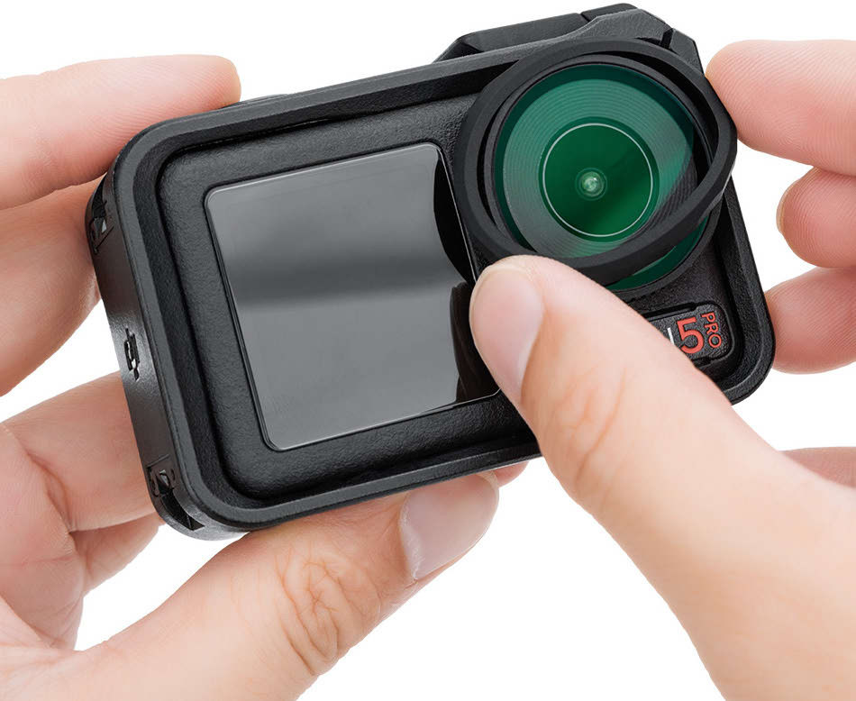 Защитное силиконовое кольцо для объектива DJI Osmo Action 5 Pro / 4 / 3 (5 штук)