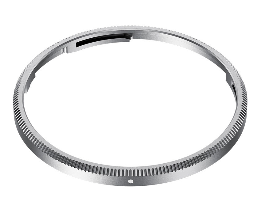 Декоративное кольцо для объектива Ricoh GR IIIx (серебристое)