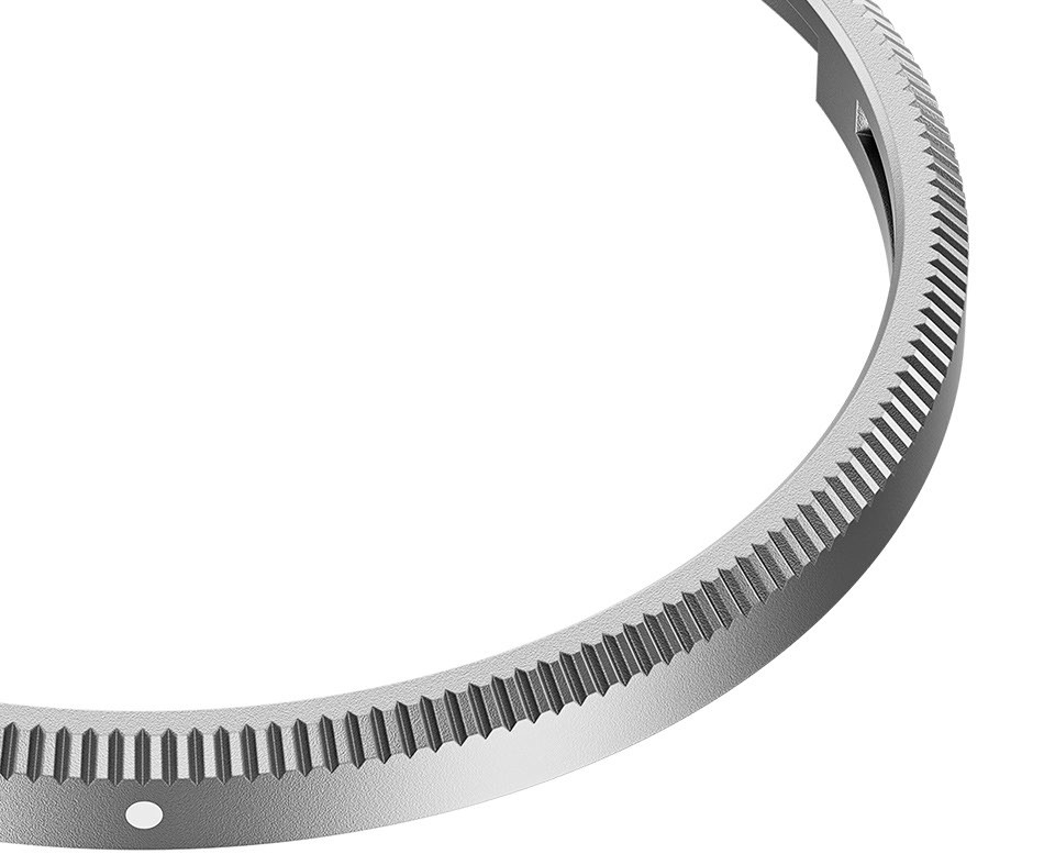 Декоративное кольцо для объектива Ricoh GR IIIx (серебристое)