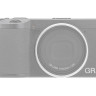 Декоративное кольцо для объектива Ricoh GR IIIx (серебристое)