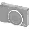 Декоративное кольцо для объектива Ricoh GR IIIx (серебристое)