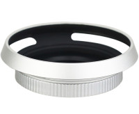 Автоматическая крышка с блендой для объектива Olympus 14-42 EZ серебристая