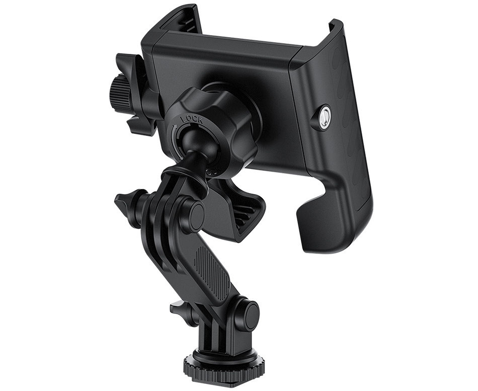 Крепление смартфона или экшн камеры в горячий башмак или штатив